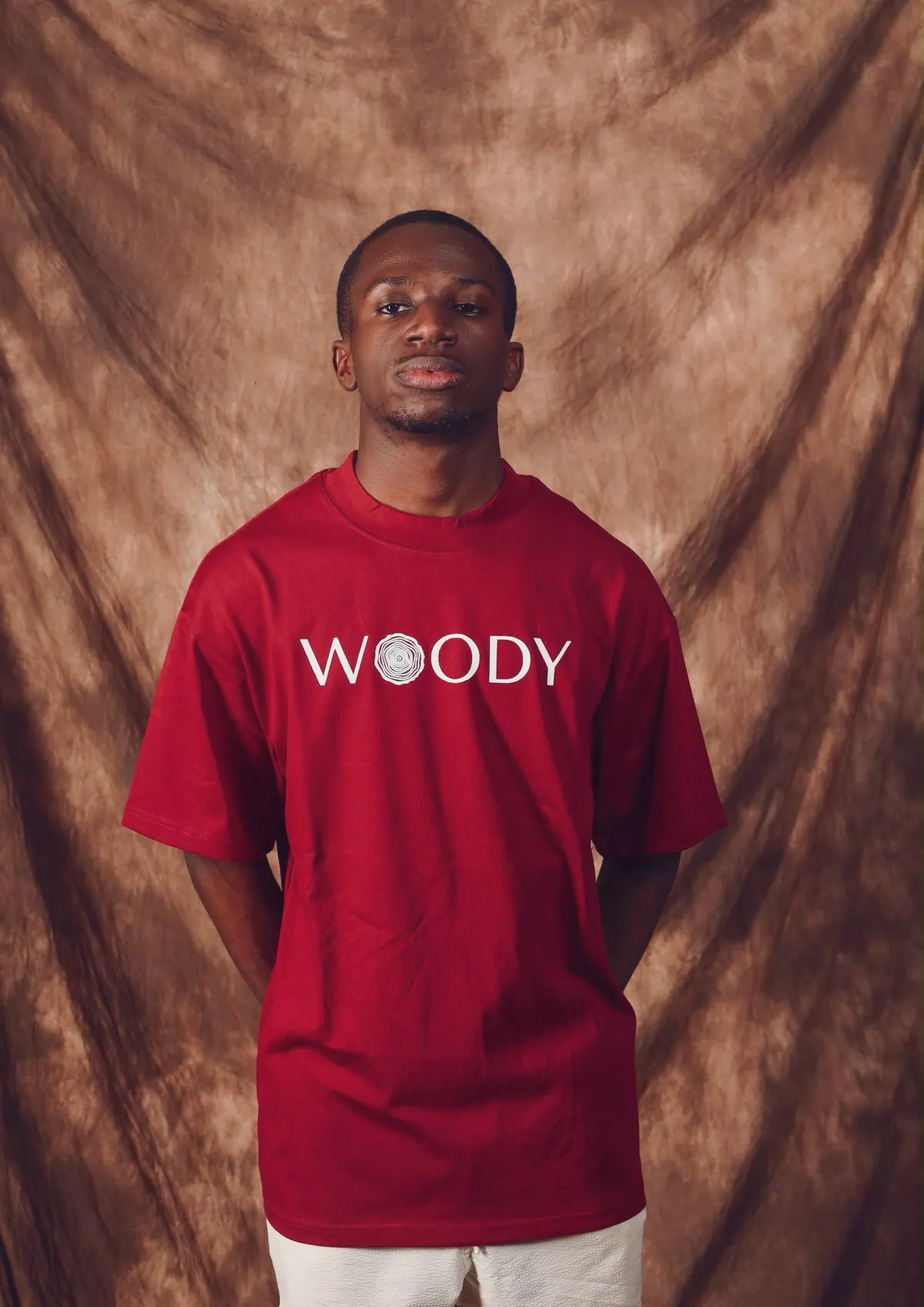 Verified WOODY campaign photography.